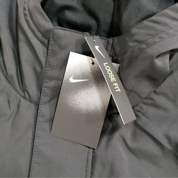 Nike Lebron James Protect Mens Medium Basketball Winter Jacket Black NWT! - Picture 5 of 9